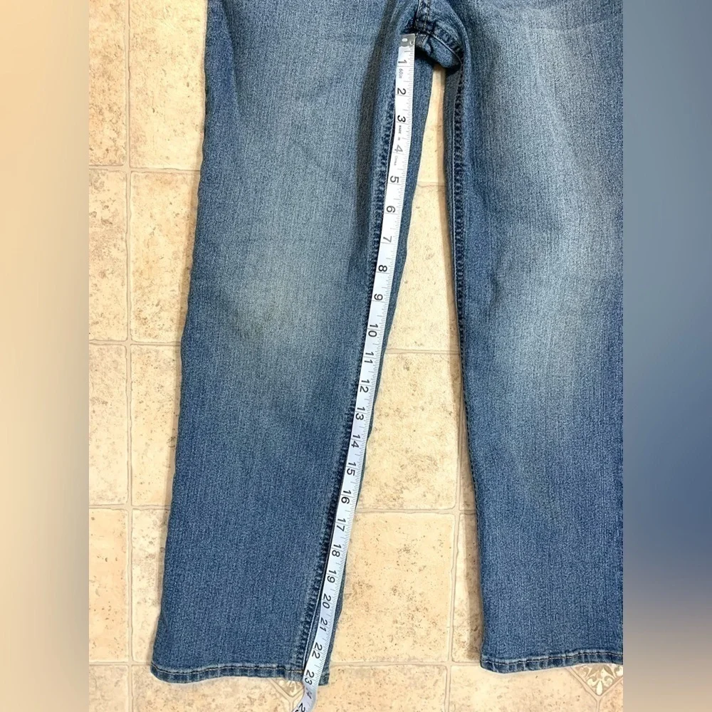 Boys 10R Osh Kosh B’Gosh Distressed Straight Leg Blue Jeans Like New